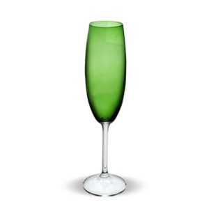 Taça Champanhe Gastro Verde Cristal 220ml