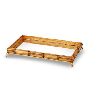 Bandeja Perfil Bambu 46x26x6