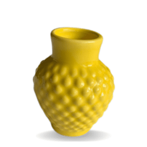 Vaso Bico de Jaca Amarelo 12cm