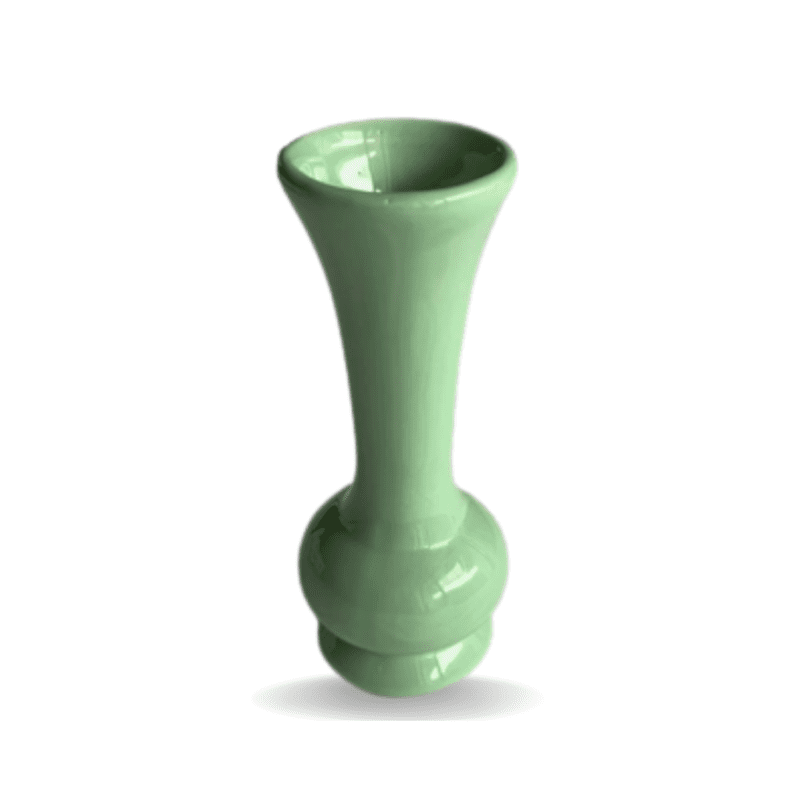 Vaso solitario verde celadon 17cm