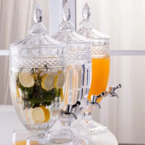 Suqueira Cristal com Pé Diamante 5L