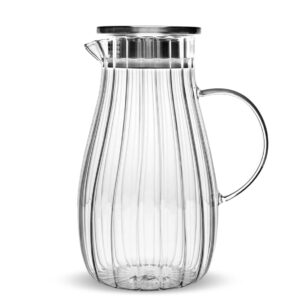 Jarra Borossilicato com Tampa 1,750L