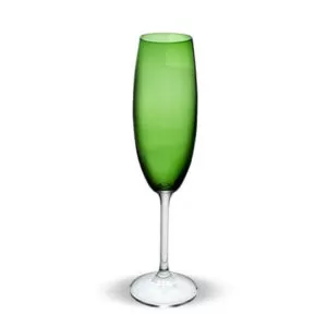 Taça Champanhe Gastro Verde Cristal 220ml