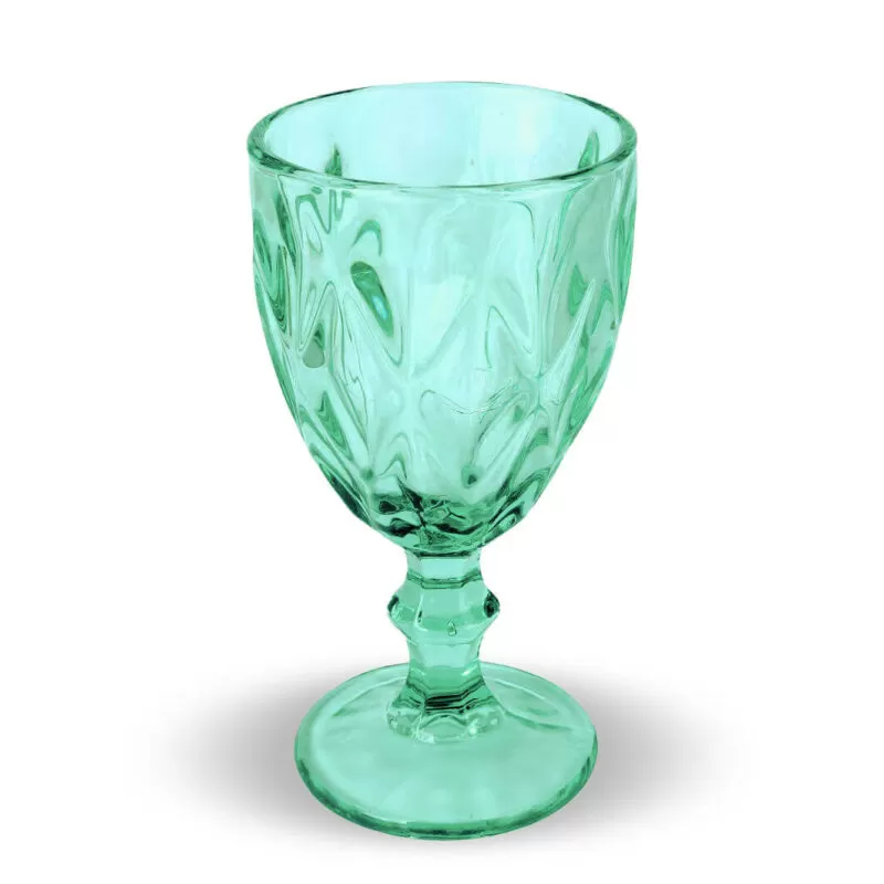 Taça Vidro Diamond Tiffany 280ml