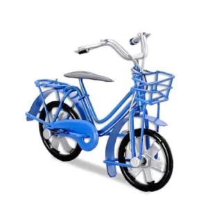 Bicicleta Decorativa Azul