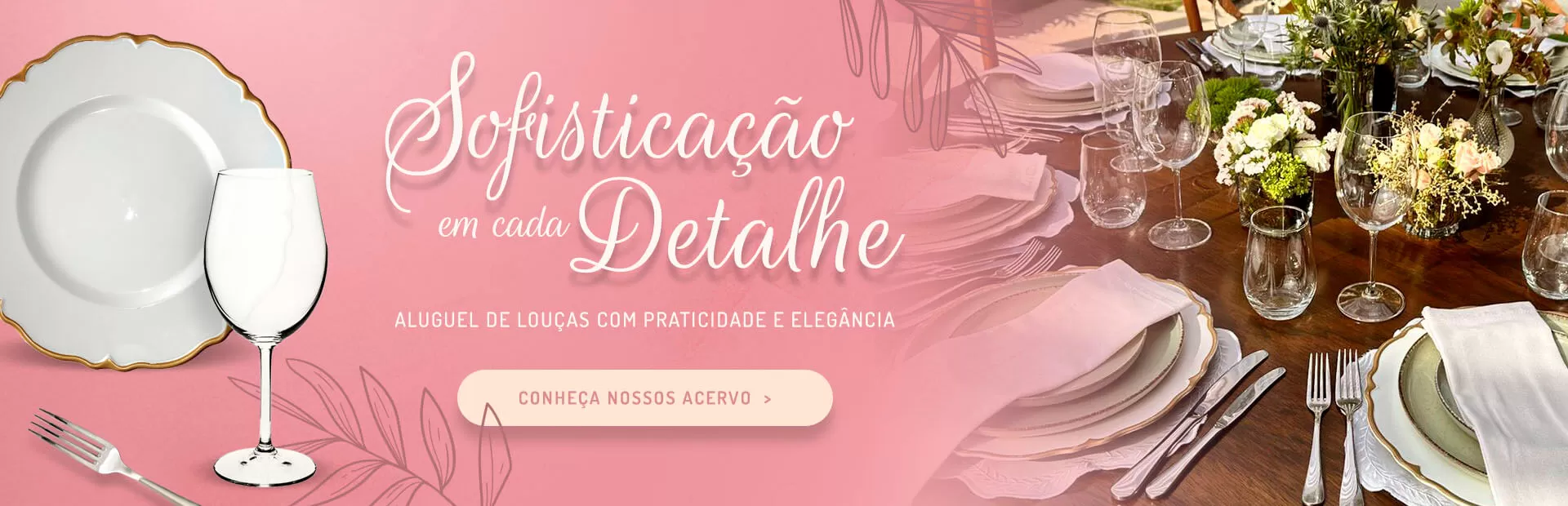 Aluguel de Louças em BH